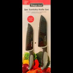 2pc Santoku Knife Set